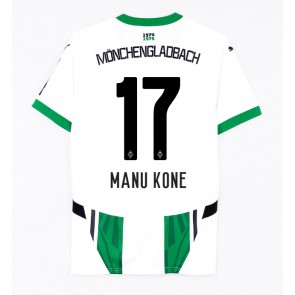 Borussia Monchengladbach Manu Kone #17 Replika Hjemmebanetrøje 2024-25 Kortærmet